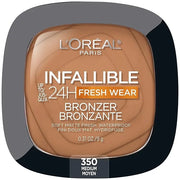 L'Oreal Paris Infallible Up to 24H Fresh Wear Soft Matte Longwear Bronzer. Waterproof, heatproof, Transfer, humidity and s...