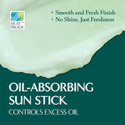 Rataplan Minari Calming Oil Control Sun Stick SPF 50+ PA++++ - Korean Sunscreen Stick for Face, Matte Sunscreen for Oily S...