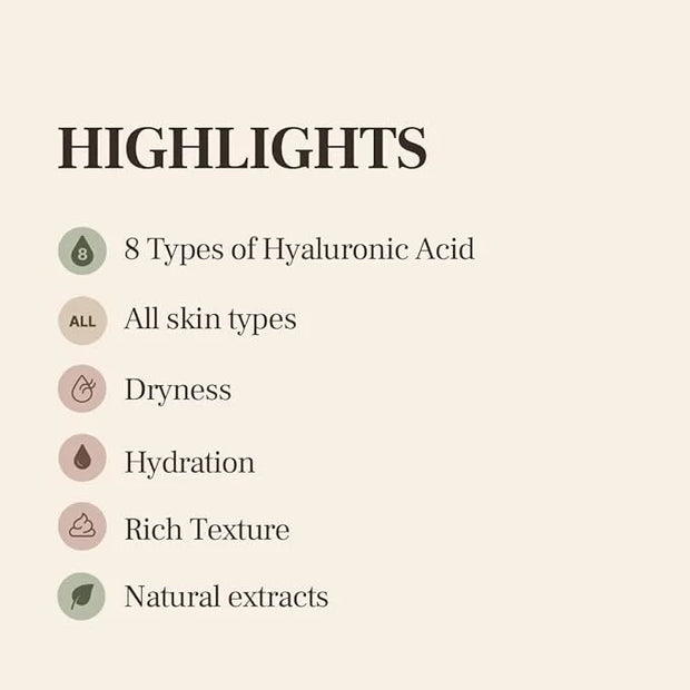Hydro Boost Eye Cream Hyaluronic Acid Shea Butter Panthenol Deep Hydrating and Nourishing Korean Skincare (0.85 fl oz/25ml...