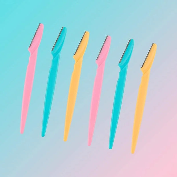 Eyebrow Razor 62 Pcs Multipurpose Exfoliating Dermaplaning Tool Trimming and Shaving Grooming for Face and Eyebrow Shaper ...