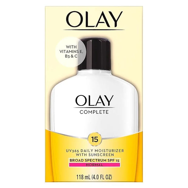 Olay Complete All Day Moisturizer with Broad Spectrum SPF 15 Normal, 4 Fl Oz (Pack of 1) - Product Image