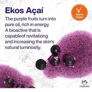 natura - Ekos Açaí Revitalizing Body Lotion - Vegan Skin Care - 24 Hours of Soft Skin - Improves Skin Elasticity - Acai Oi...