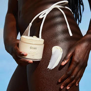 OUAI Body Creme, St. Barts Travel Size - Hydrating Whipped Body Cream with Cupuaçu Butter, Coconut Oil & Squalane - Soften...