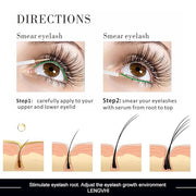 Natural Eyelash Growth Serum 5ml: Premium Lash Enhancement Treatment for Longer Fuller Lashes and Thicker Looking Lashes -...