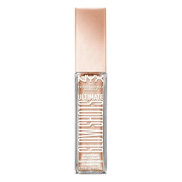 NYX PROFESSIONAL MAKEUP Ultimate Glow Shots, Liquid Eyeshadow, Long-Lasting Shimmer Eye Shadow with Vitamin C - Highkey Ly...