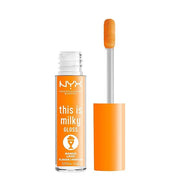 NYX PROFESSIONAL MAKEUP This Is Milky Gloss, Lip Gloss with 12 Hour Hydration, Vegan - Mango Lassi (Orange Cream) - Produc...