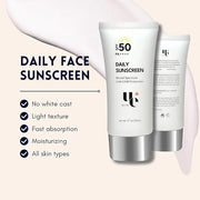 UV Clear SPF 50 Sunscreen with Zinc Oxide, UVA and UVB Protection, Broad Spectrum, Non-Greasy, No White- Cast, Soothing, W...