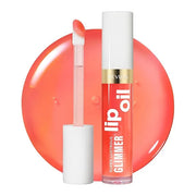 REVLON Super Lustrous Glimmer Lip Oil, Moisturizing & Tinted, Shiny Finish, Made with Plant-Based Squalane, 002 Miss Coral...