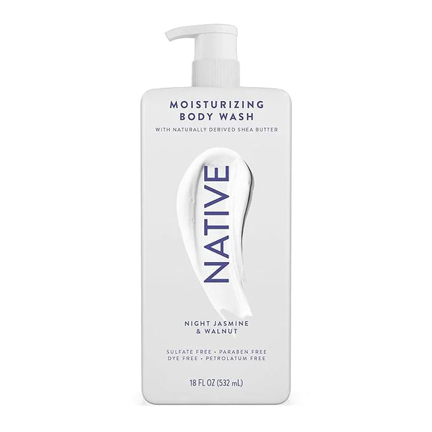 Native Moisturizing Body Wash Contains Naturally Derived Ingredients | For Women & Men, Sulfate, Paraben, & Dye Free Leavi...