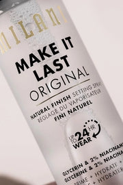 Milani Make It Last Original - Natural Finish Setting Spray 3-in-1 Setting Spray and Primer- Prime + Correct + Set Makeup ...