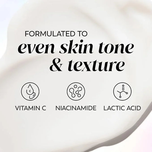 Olay Bright & Even Vitamin C with Lactic Acid Face Moisturizer, 2 oz Lightweight Brightening Face Cream for Uneven Skin To...
