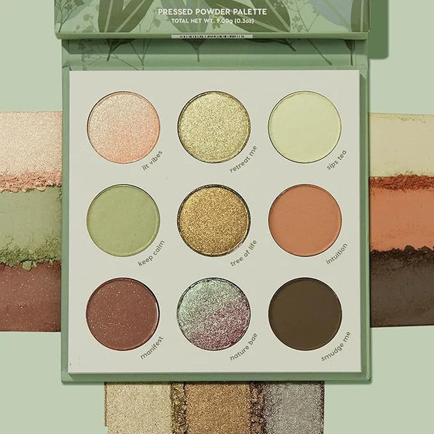 ColourPop Sage the Day Eyeshadow Palette - Sage & Olive Palette with Metallic and Matte Finishes - High-Pigment Eye Makeup...