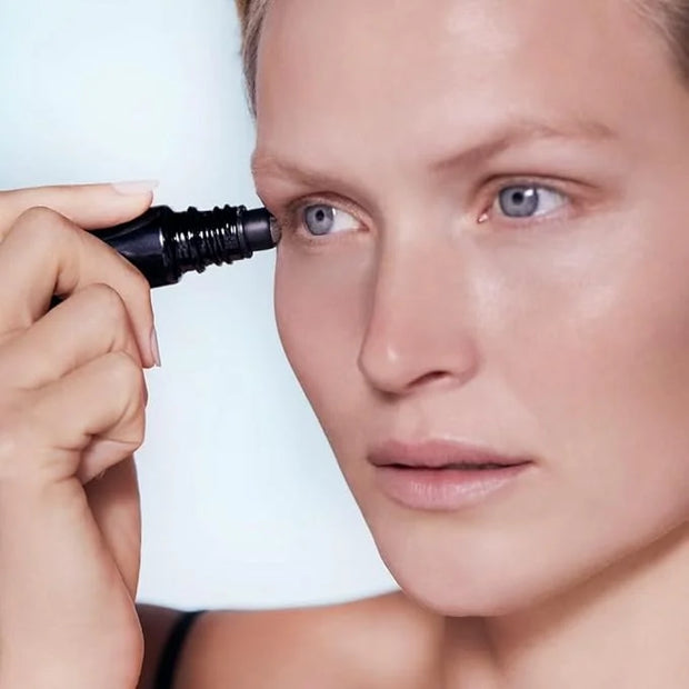 Blue Lagoon - BL+The Eye Serum For Dark Circles, Puffiness, Hydration - Cooling Roller Ball Applicator Firming Wrinkle Tre...