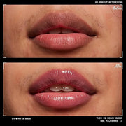 NYX PROFESSIONAL MAKEUP This Is Milky Gloss, Lip Gloss with 12 Hour Hydration, Vegan - Ube Milkshake (Mauve Purple) - Prod...