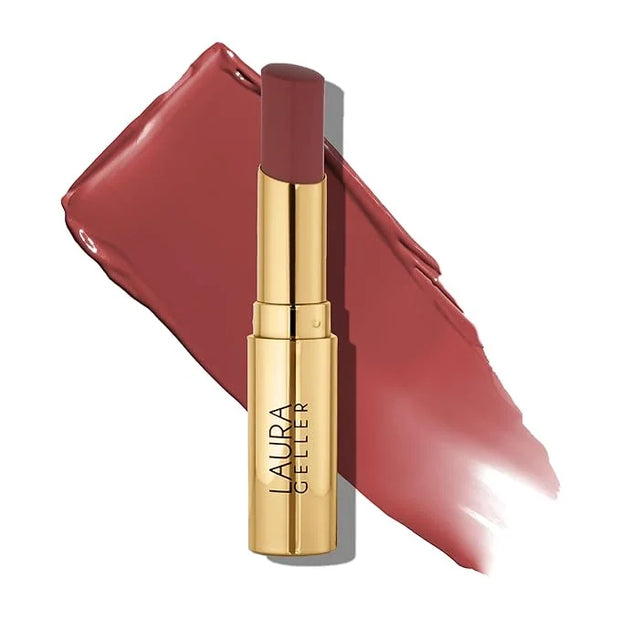 LAURA GELLER NEW YORK Jelly Balm Moisturizing Tinted Lip Balm - Terracotta Go - Hydrating Vitamin E - Semi-Shine Finish - ...