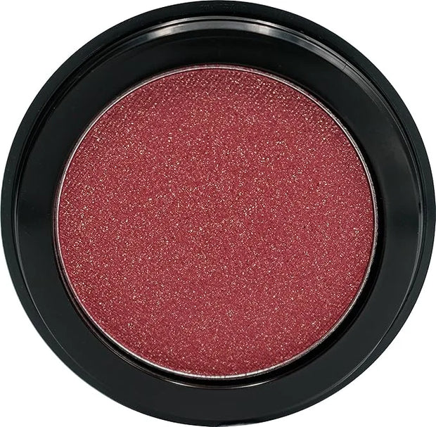 Chili Pepper Bright Red Orange Sparkling Glitter Pressed Powder Single Vegan Eyeshadow; Talc, Paraben & Cruelty Free - Pro...