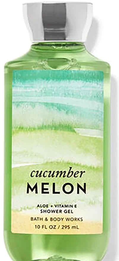 Bath & Body Works Cucumber Melon Shower Gel 10 oz - Product Image