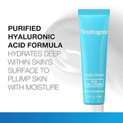 Neutrogena Hydro Boost Under Eye Cream, with Purified Hyaluronic Acid, Keeps Under Eye Area Looking Smooth & Hydrated, Fra...