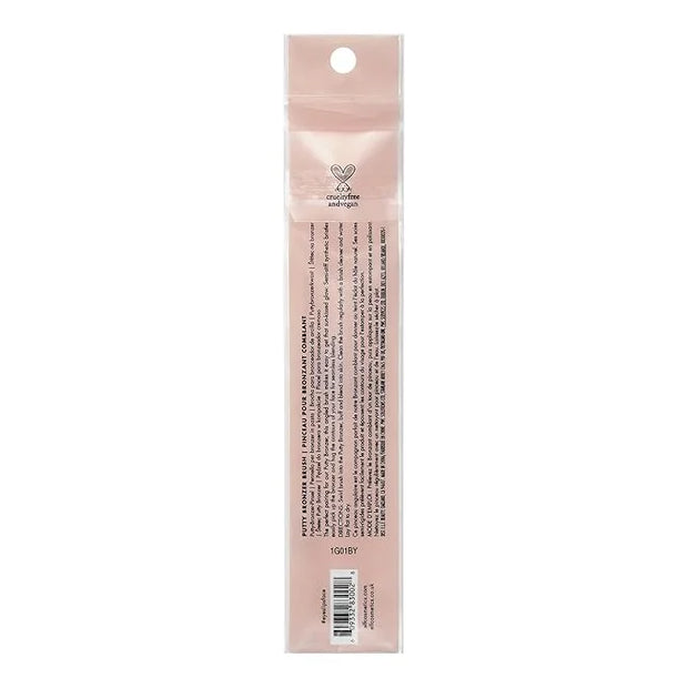 e.l.f. Putty Bronzer Brush, Angled Makeup Brush For Contour & Highlight, Made For The e.l.f. Putty Bronzer, Flawless Sanit...