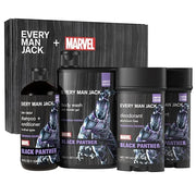 Every Man Jack Black Panther Body Set - Perfect for Every Guy & Marvel-Lover - Bath and Body Marvel Gift Set with Clean In...