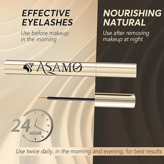 Eyelash Growth Serum – 15 Plant Extracts for Longer Lashes, Natural Beauty Enhancement,eye lash serum growth - Product Image