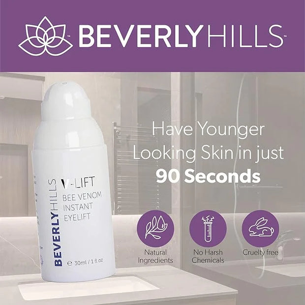 Beverly Hills V-lift Instant Eye Lift & Instant Facelift Anti Aging Eye Serum Treatment Bundle with Discount - Serum Treat...