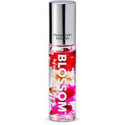 Blossom Roll on Lip Gloss, Scented Clear High Shine Moisturizing Lip Oil, Non Sticky, Infused with Real Flowers, Made in U...