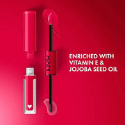 NYX PROFESSIONAL MAKEUP Shine Loud, Long-Lasting Liquid Lipstick with Clear Lip Gloss - On A Mission (Blue Red) - Product ...