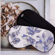 Maxfeel 100% Pure Silk Eye Mask - Sleep Eye Cover in Printed Colors (#11) - Product Image