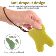 Gua Sha Facial Tool Set, Green Jade Stone Face Massager for Sculpting, Anti-Aging Skin Care Tools with Amethyst Facial Rol...