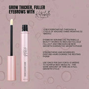Eyebrow Growth Serum - Naturally Boost Regrowth for Longer, Thicker, Fuller-Looking Brows - Gentle & Effective Enhancing F...