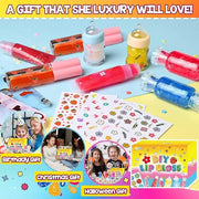 Jcoos Lip Gloss Making Kit, 73PCS Fun Make Your Own Lip Gloss Kit Kids, Beginner, Lipgloss Sets for Girls, DIY Lipstick Se...