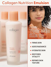 It'S SKIN Collagen Nutrition Emulsion + 5.07 fl.oz, Boosts Collagen and Adenosine for Face Lift Helps Fine Lines Supports ...