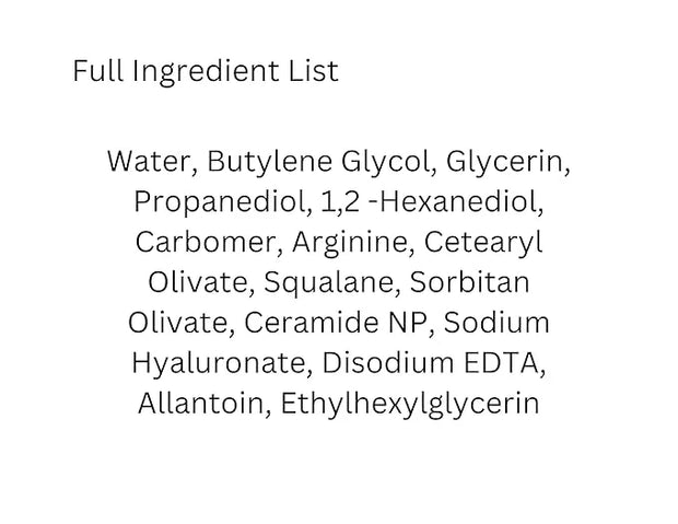 Knours. Light Weight Water Based Gel Moisturizer, Vegan Peppermint Squalane & Ceramide NP Hydrating Soothing Cooling (80ml...