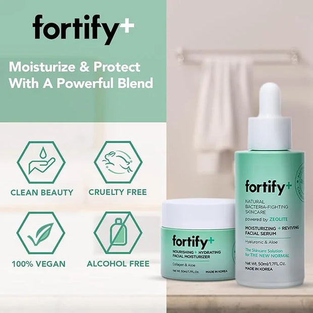 9-in-1 Ultimate Hydration Facial Set - Nourishing Moisturizer & Serum Duo, Dermatologist Tested - Hydrates & Protects Skin...