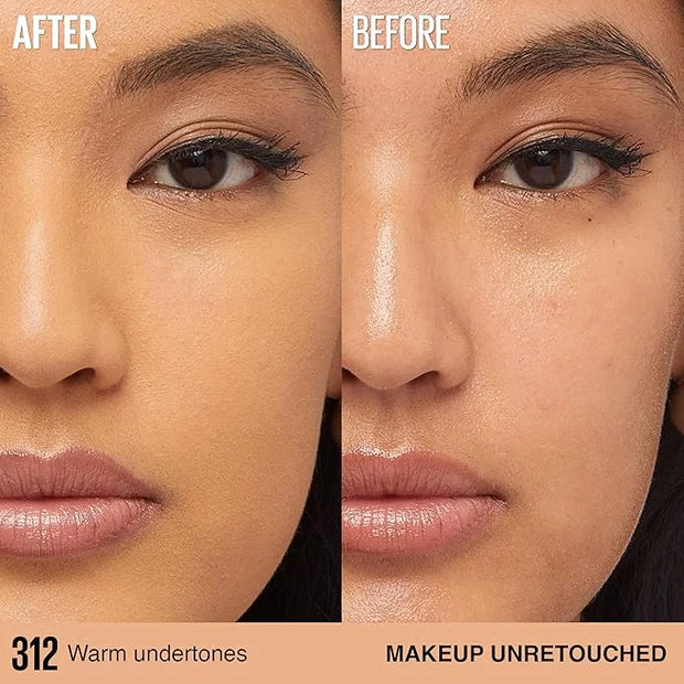 Maybelline Super Stay Lumi-Matte Foundation, Lightweight and Buildable Full Coverage Foundation Makeup For Up To 30HR Wear...
