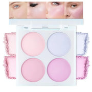 Face Blushes Quads, Matte Blush Makeup Palette, Light Pink Lavender Dark Pink and Mauve Cream Blushes Palette, Makeup for ...