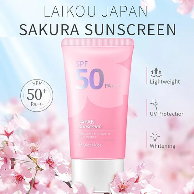 Japan Sunscreen SPF 50 Bloqueador Solar Japones Sunscreen for Face Japanese Sunscreen SPF PA+++ Rosada Sunscreen Essence C...