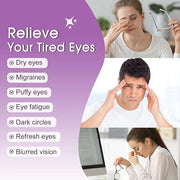 20 Pack Steam Eye Masks for Dry Eyes, Disposable Heated Eye Mask Self Heating Warm Compress for Eyes, Relief Eye Fatigue H...