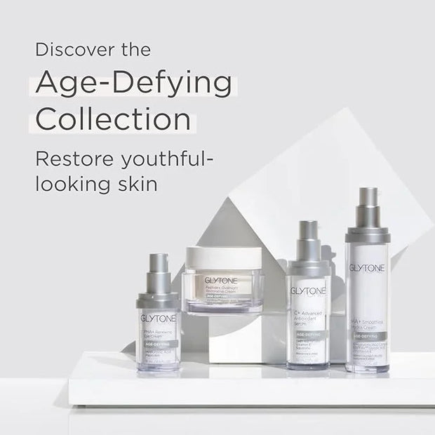 Glytone Age-Defying PHA+ Renewing Eye Cream for Wrinkles| Anti aging Under Eye Cream with Hyaluronic Acid Peptides| Target...
