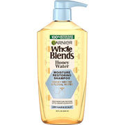 Garnier Whole Blends Honey Water Moisture Restoring Shampoo, Hair Care for Dry Hair and Dry Scalp with Honey Nectar and Fl...