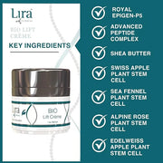 Lira Clinical BIO Lift Creme - Anti Aging & Anti Wrinkle Moisturizer for Women & Men - Lifting, Firming, & Hydrating Face ...