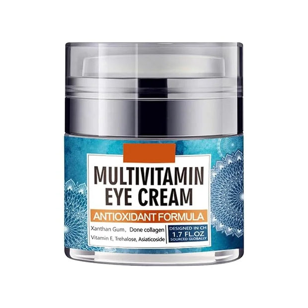 Eye Cream for Women, Multivitamin Eye Cream Under Eye Cream for Dark Circles Anti Aging and Wrinkle Deeply Moisturizing Re...