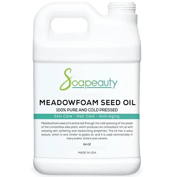 Soapeauty MEADOWFOAM SEED OIL Cold Pressed Unrefined | 100% Pure Natural Meadowfoam Seed Oil for Face & Hair | Moisturizer...