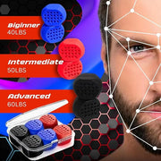 Jaw Exerciser for Men & Women 3 Levels 6 Pcs - Product Image