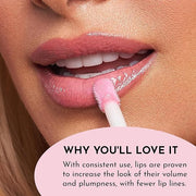 Forget the Filler Lip Plumping Line Smoothing Gloss - Daisy Girl - Premium Volumizing Lip Gloss with Natural Ingredients D...