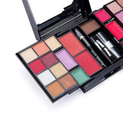 Makeup Eyeshadow Palettes, 25 Colors Protable Multifunction Blush