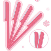 10 Pieces Eyebrow Razor for Women Facial Shaver Razor Brow Shaper Eyebrow Trimmer Dermaplaner Shaping Tool with Cover (Pin...