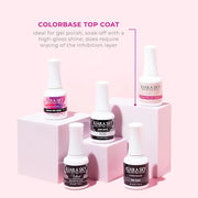 KIARA SKY Gel Polish Base Coat - creates an adhesive bond between the nail plate and gel polish 0.5 fl oz - Product Image