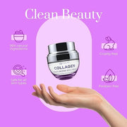 Collagen Eye Cream - Moisturizing, Plumping & Reduces Dark Circles & Wrinkles - Dermatologist Tested, Clean Beauty & Cruel...